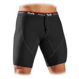 Neoprene Compression Shorts With Adjustable Drawstring