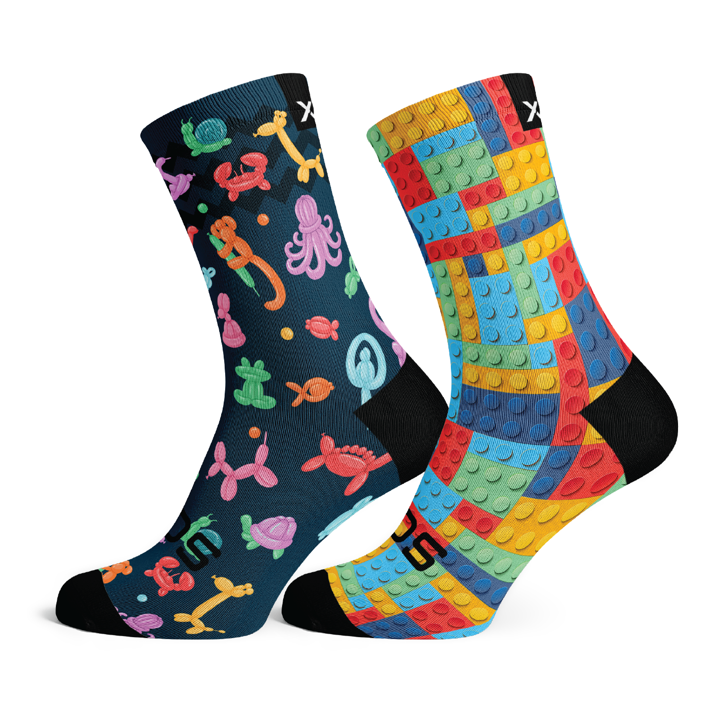 Kids Socks Balloon Animals & Blocks