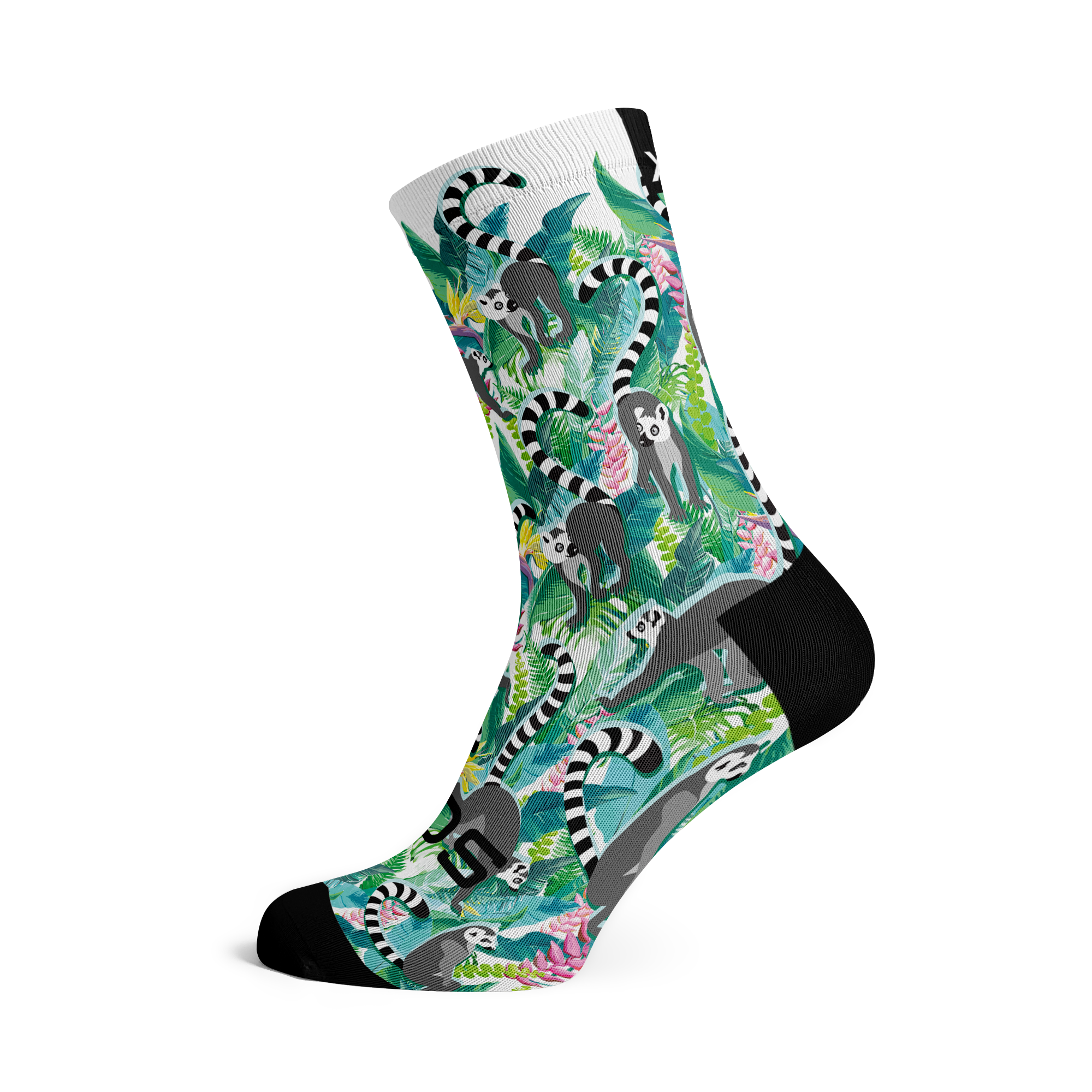 Lemur Socks