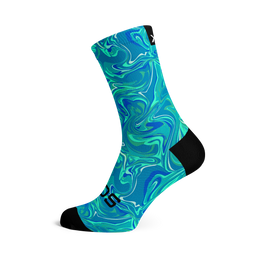 Marble Blue Socks