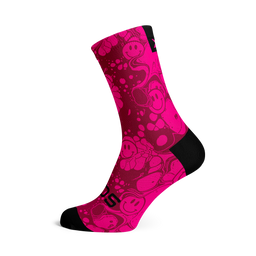 Neon Slide Pink Socks