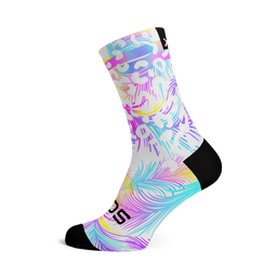 Pastel White Socks