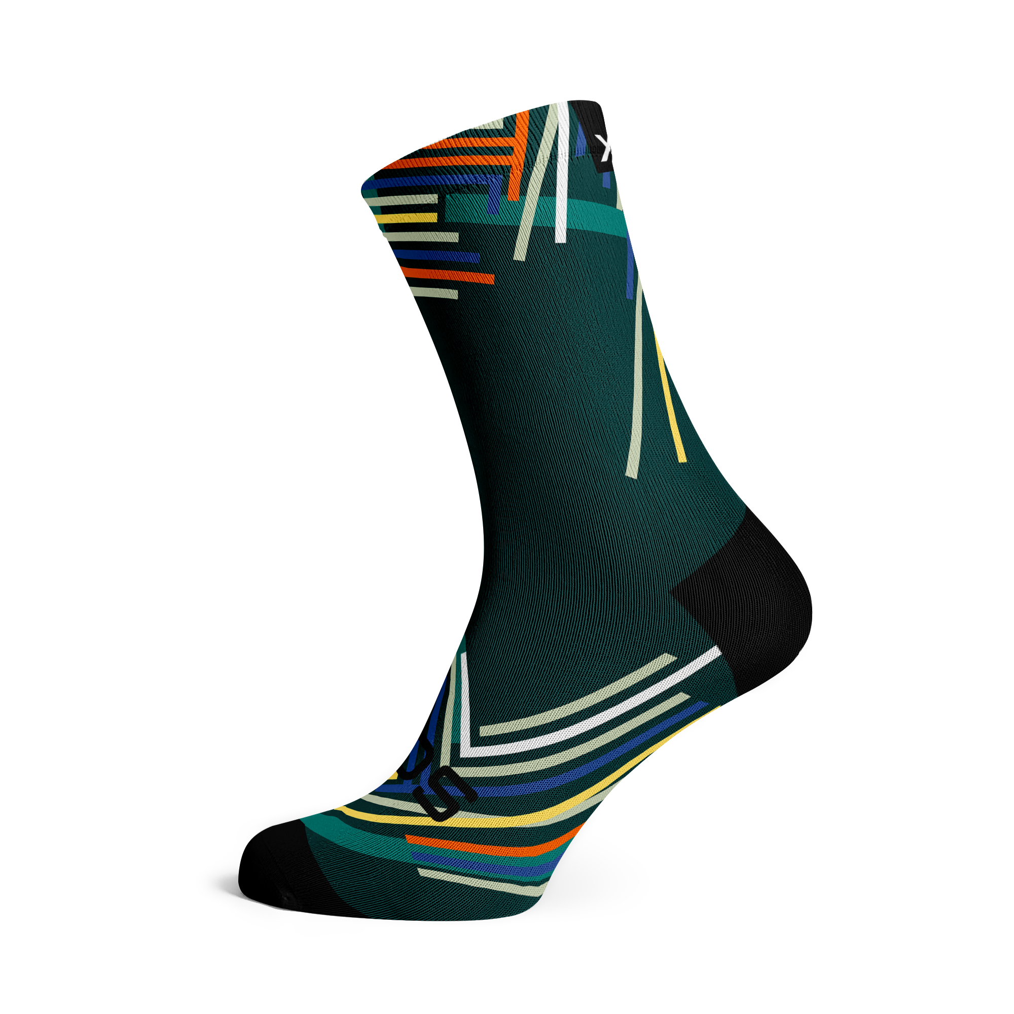 Performance Teal Socks