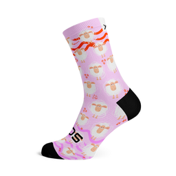 Pink Sheep Socks