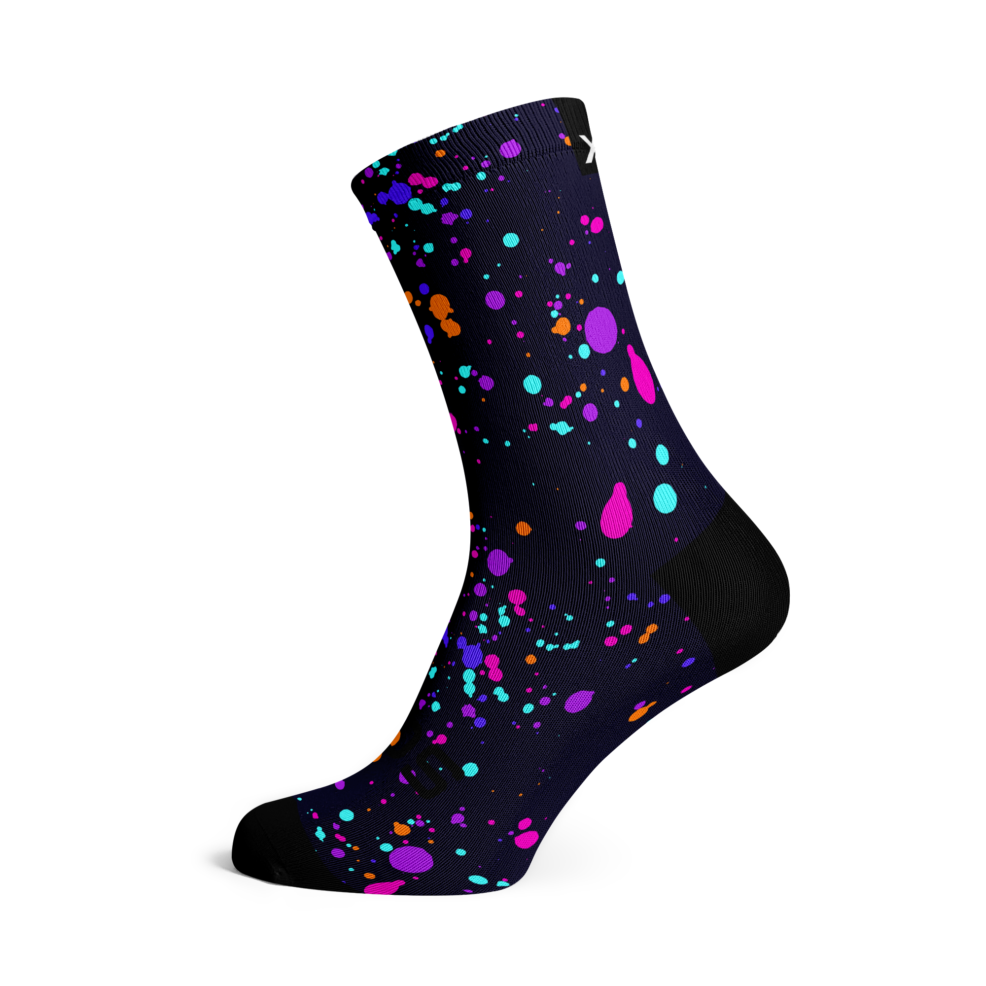 Purple Splash Socks