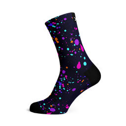 Purple Splash Socks