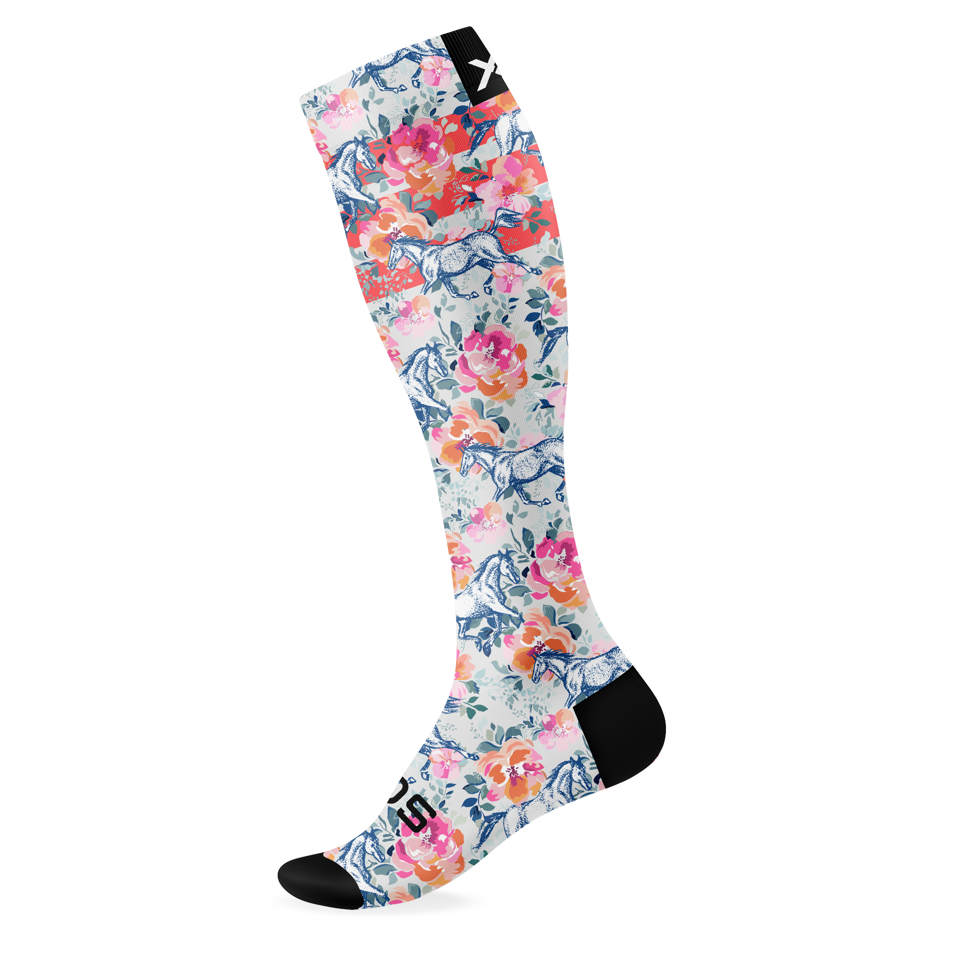 Horses Knee High Socks