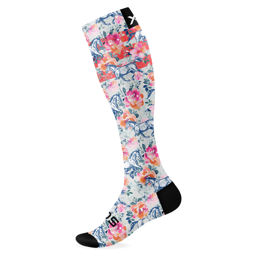Horses Knee High Socks