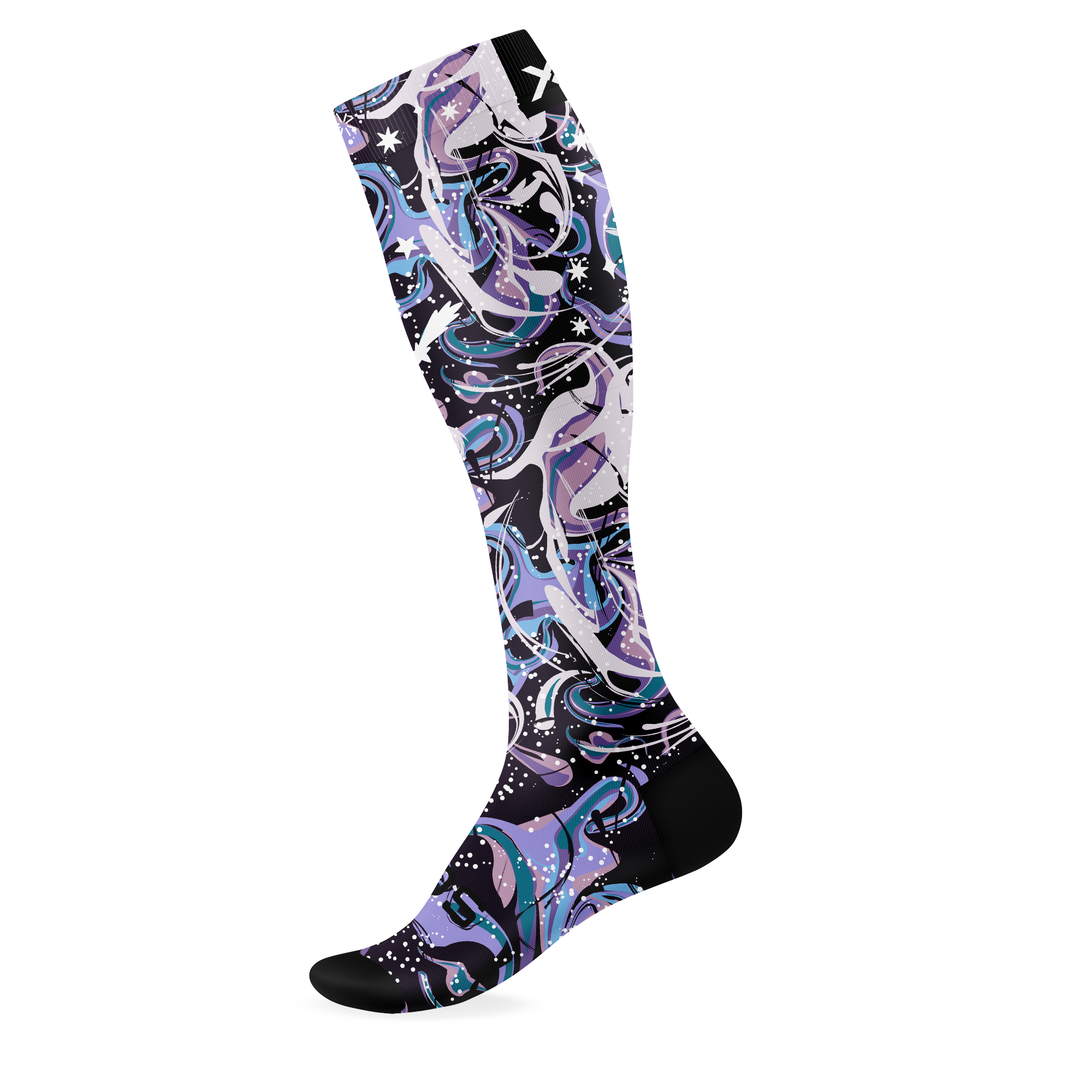 Milky Way Knee High Socks