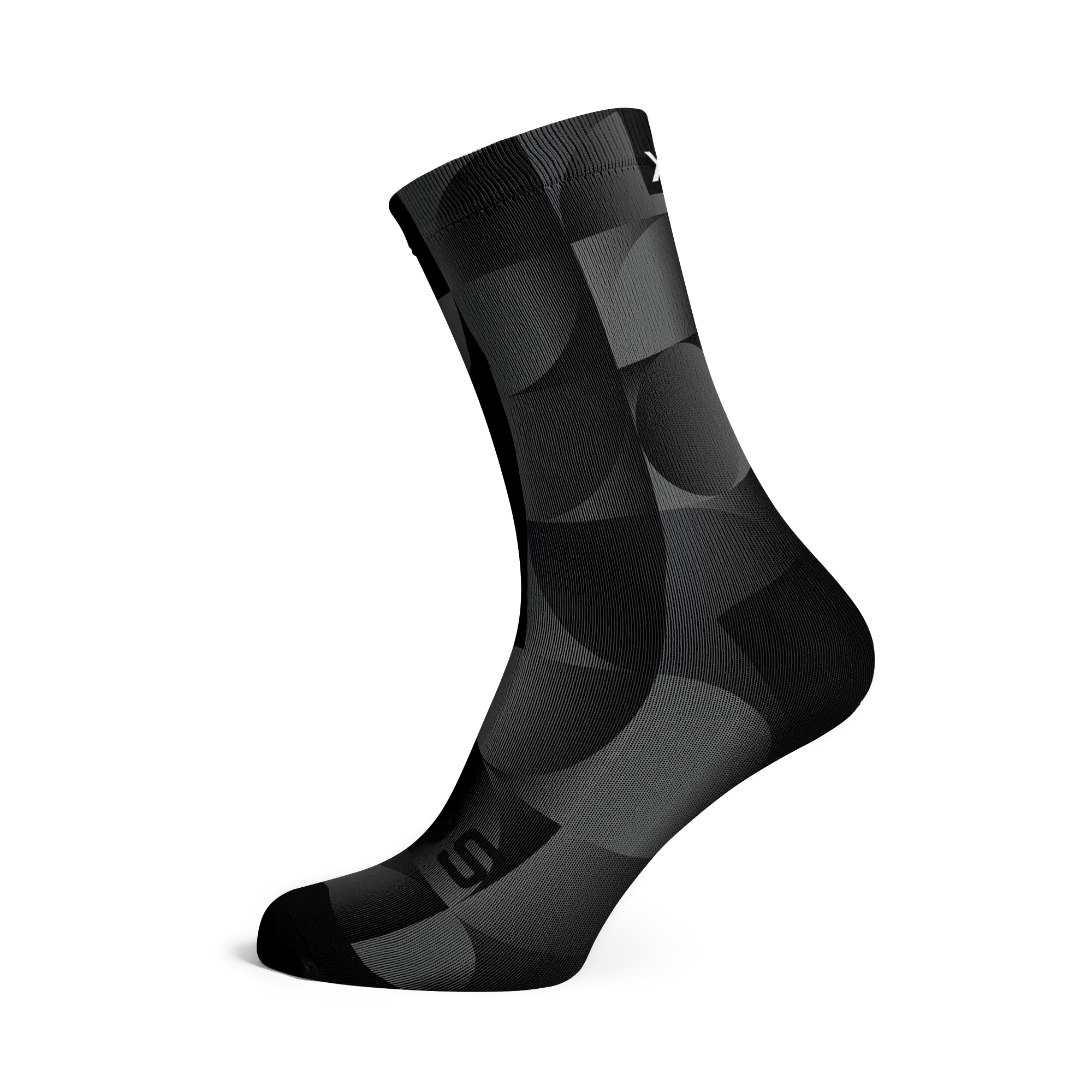 Solid Charcoal Socks