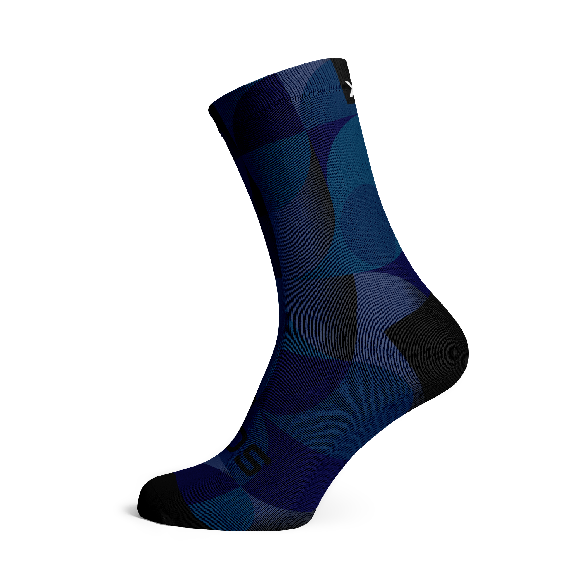 Solid Navy Socks
