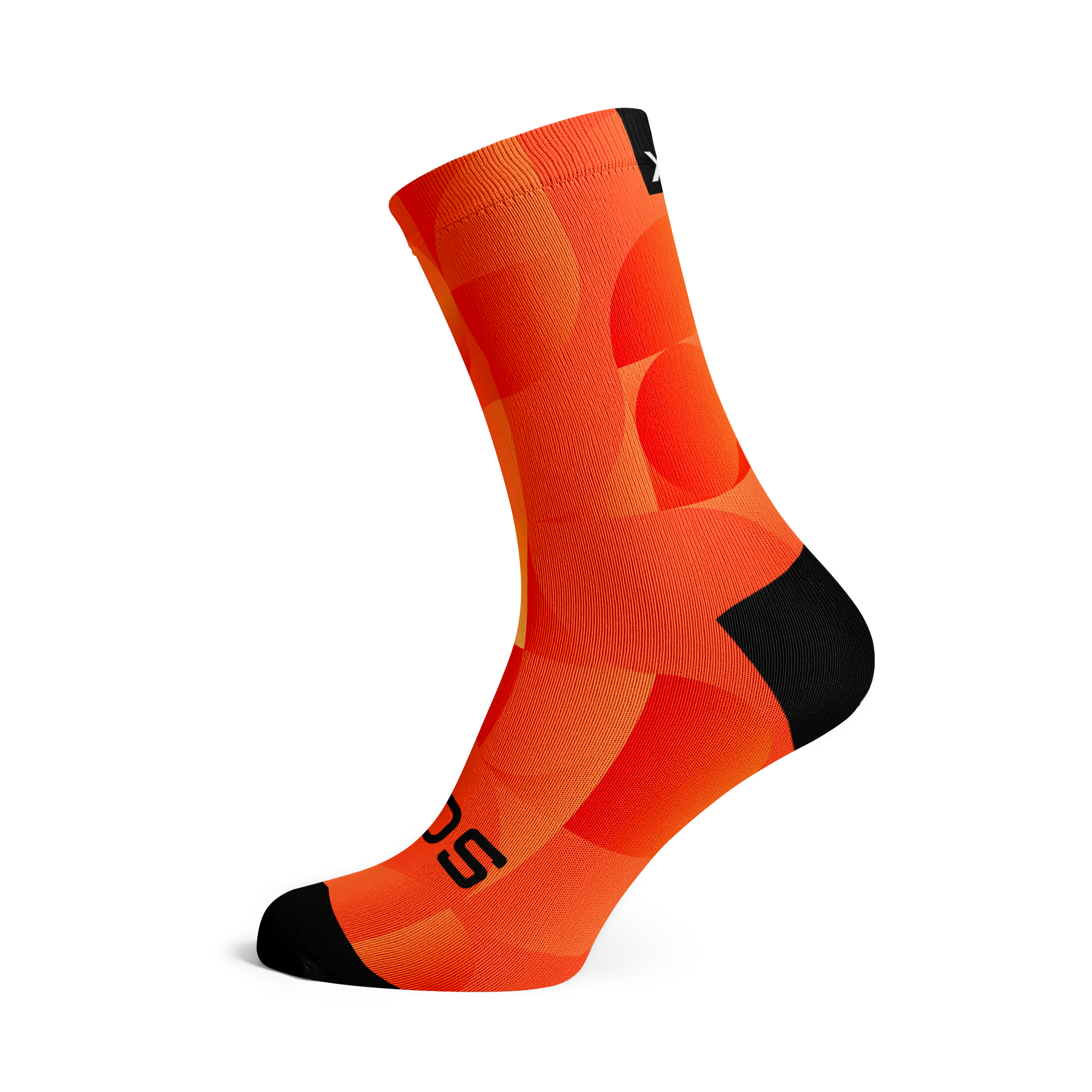 Solid Orange Socks