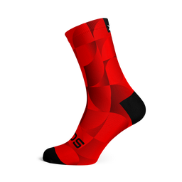 Solid Red Socks