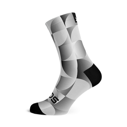 Solid Silver Socks