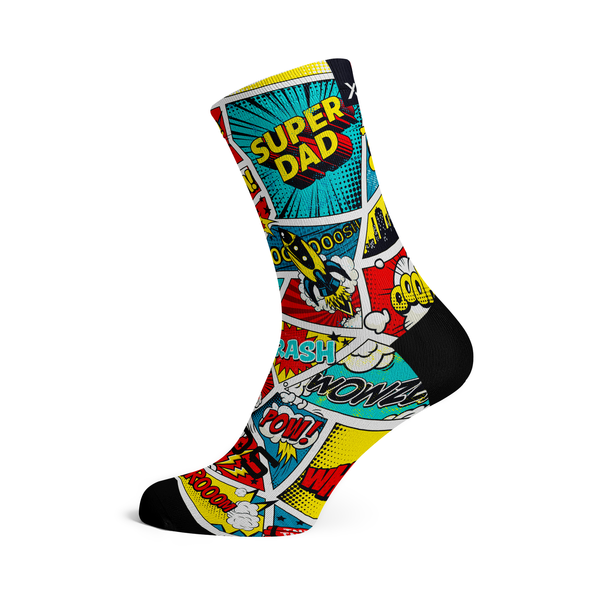 Super Dad 6.0 Crew Socks