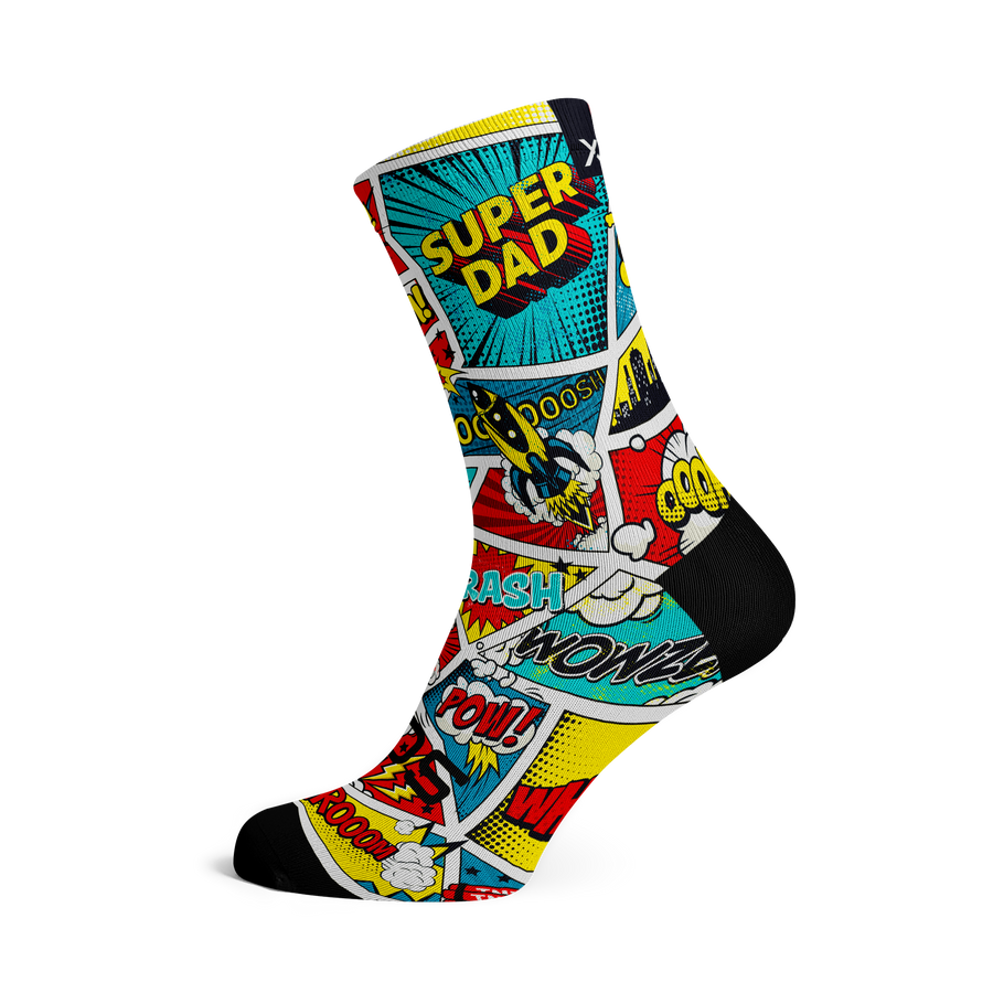 Super Dad 6.0 Crew Socks