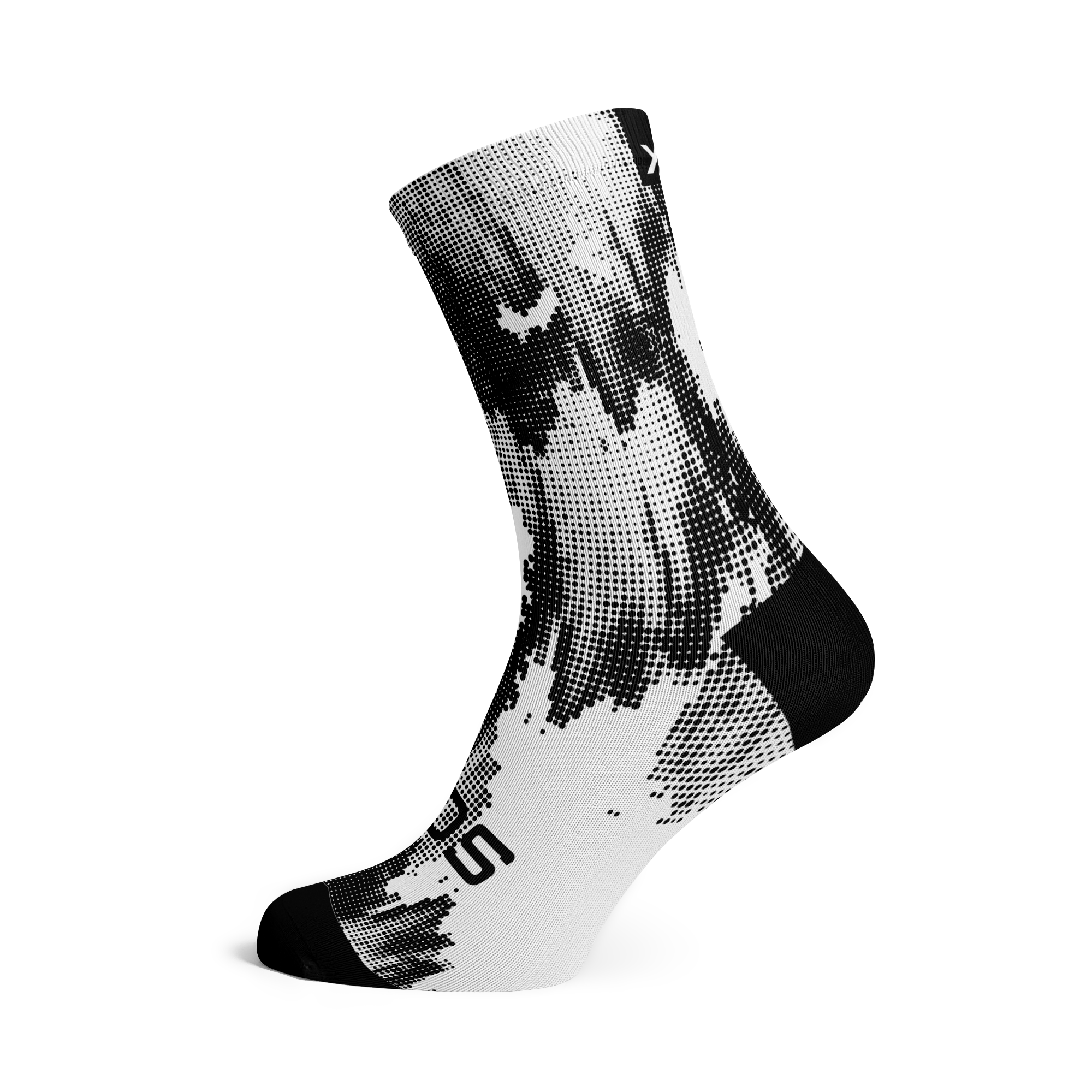 White Gravel Socks