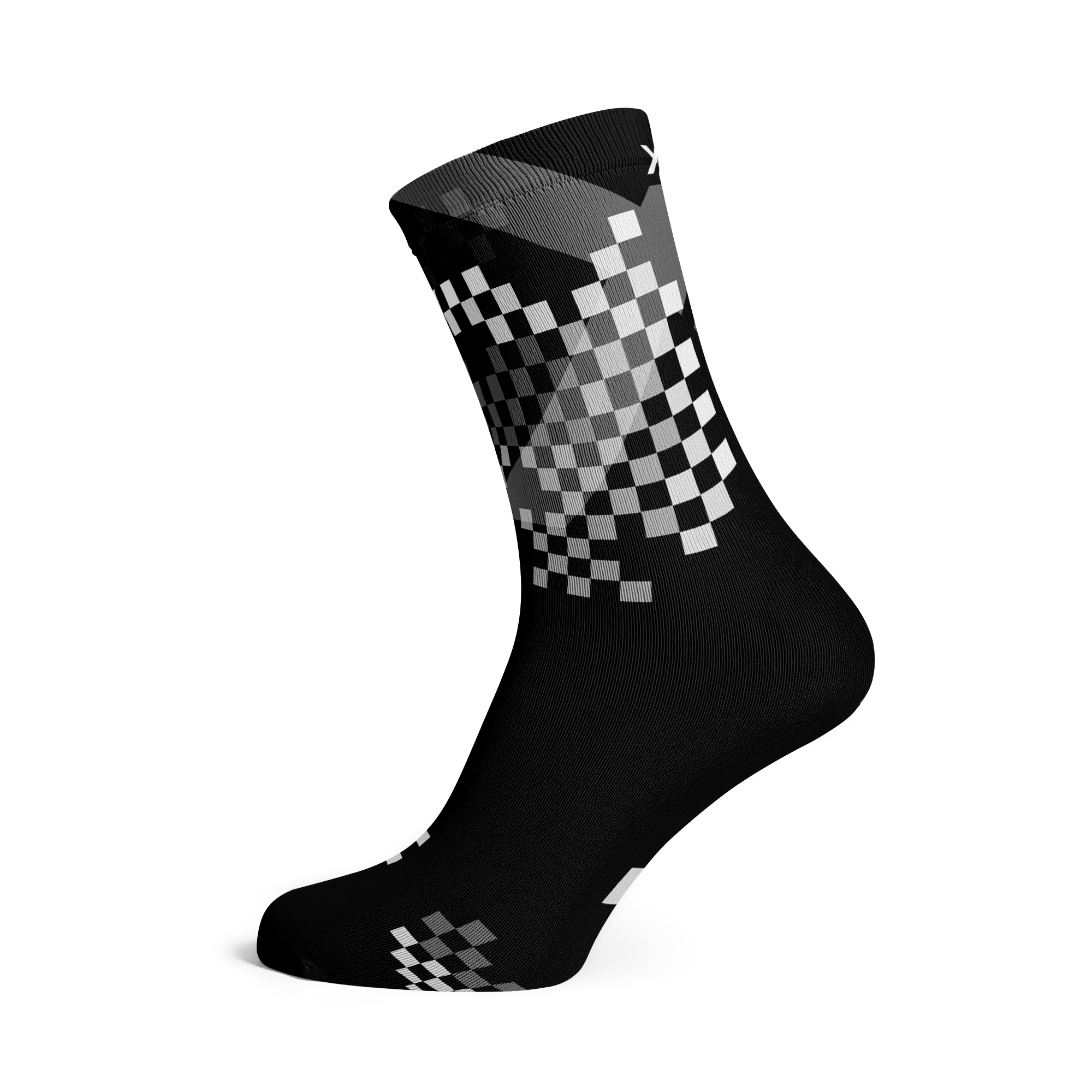 X Black Socks